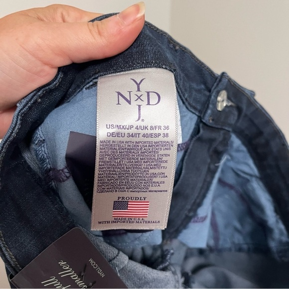 NYDJ Mila Relaxed Ankle Trouser Jeans In Verdun Wash NWT Size 4 - Picture 10 of 15